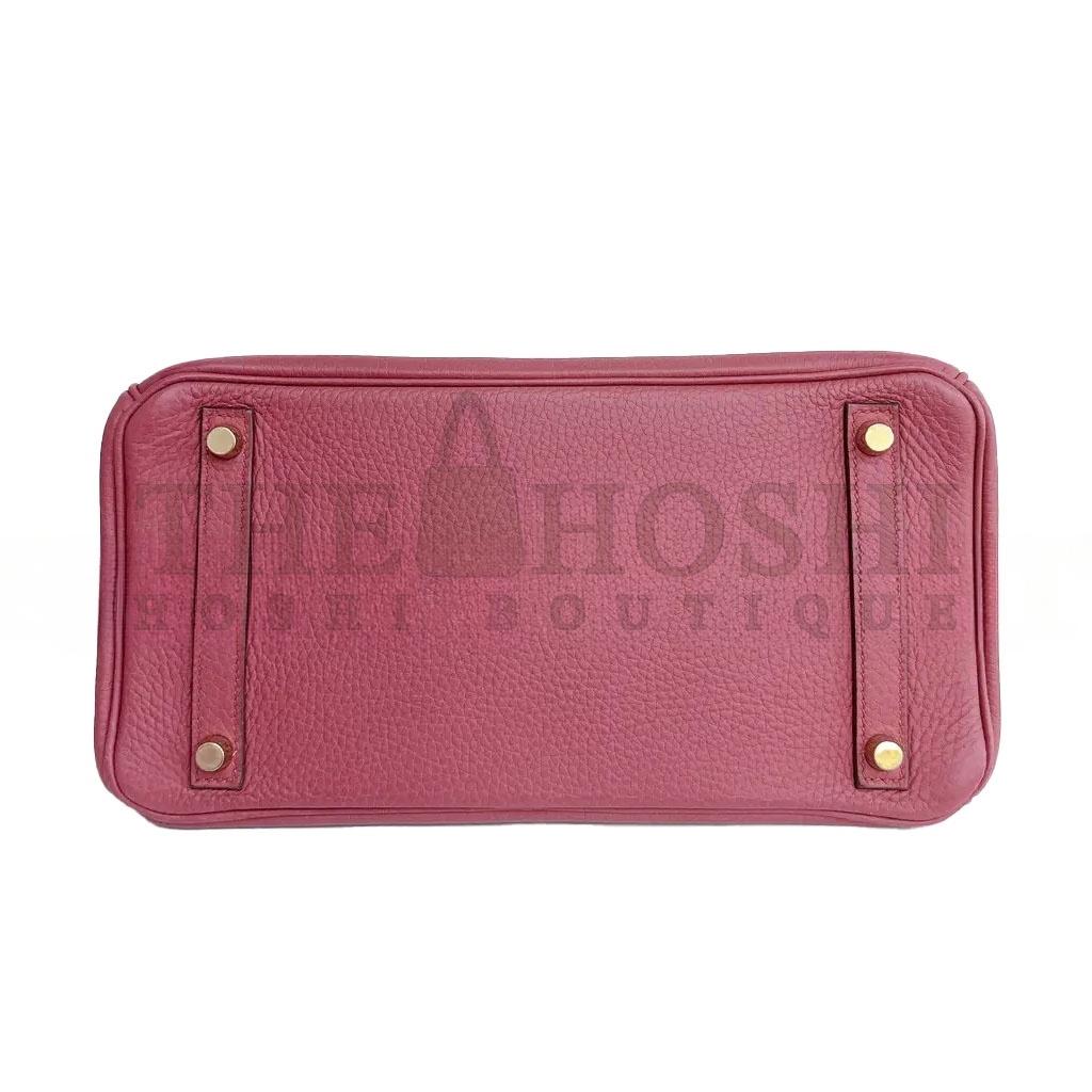 H**me5 BIRKIN 30 TOGO LEATHER PINK GOLD BUCKLE BAG BK30K5FJGP (30*23*15cm) Master Quality